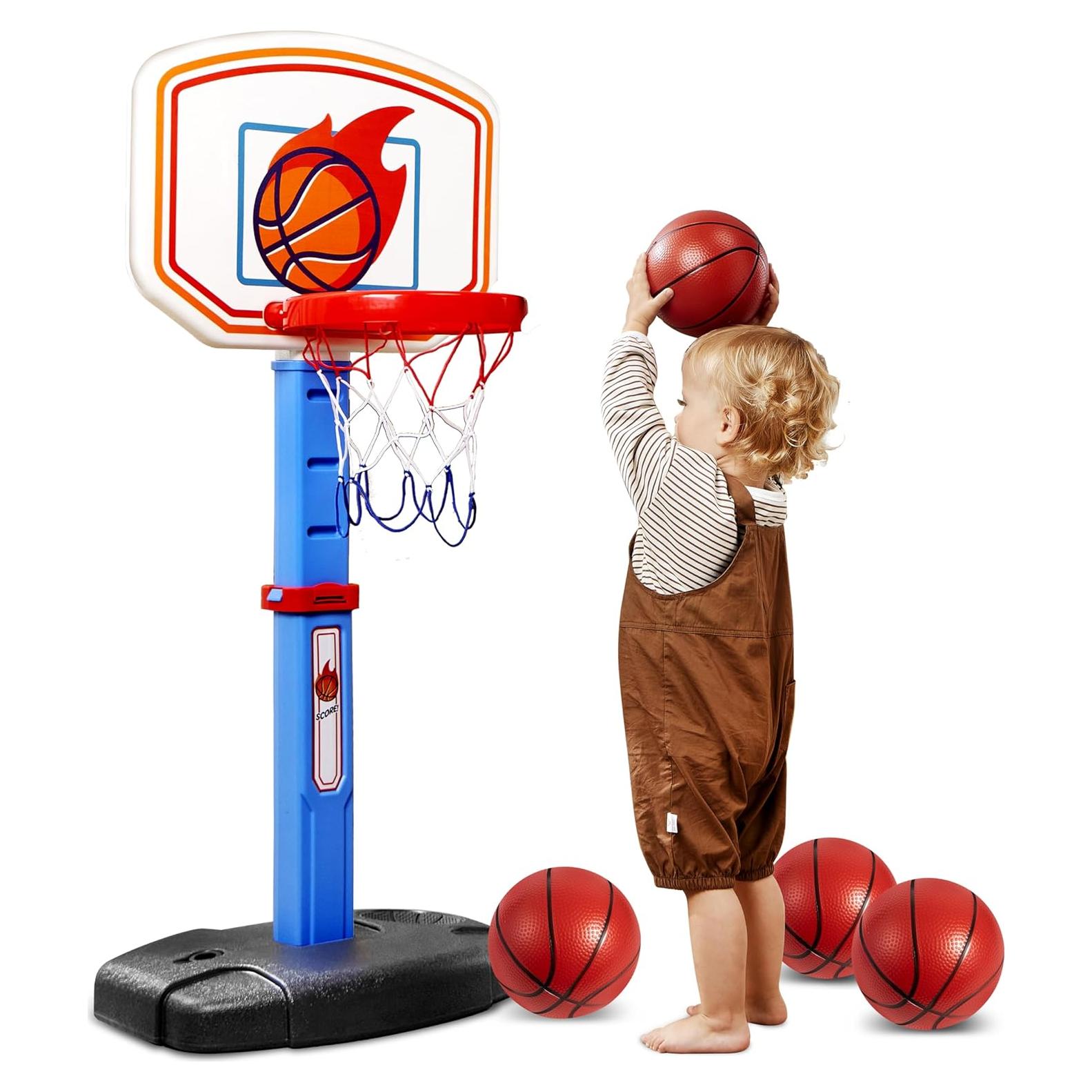 Juego de Baloncesto Ajustable JOYIN para Niños 2.5-3.5 ft