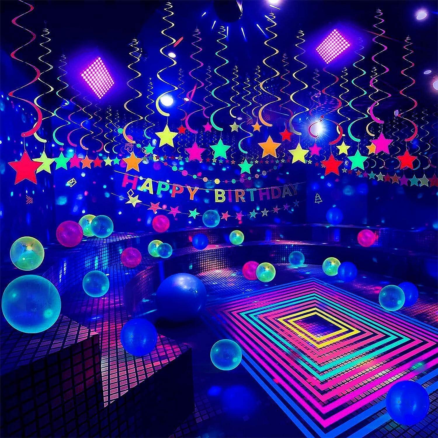 Proyector UV 100W Glostars IP66 Luz Negra 395nm 2 Paquetes