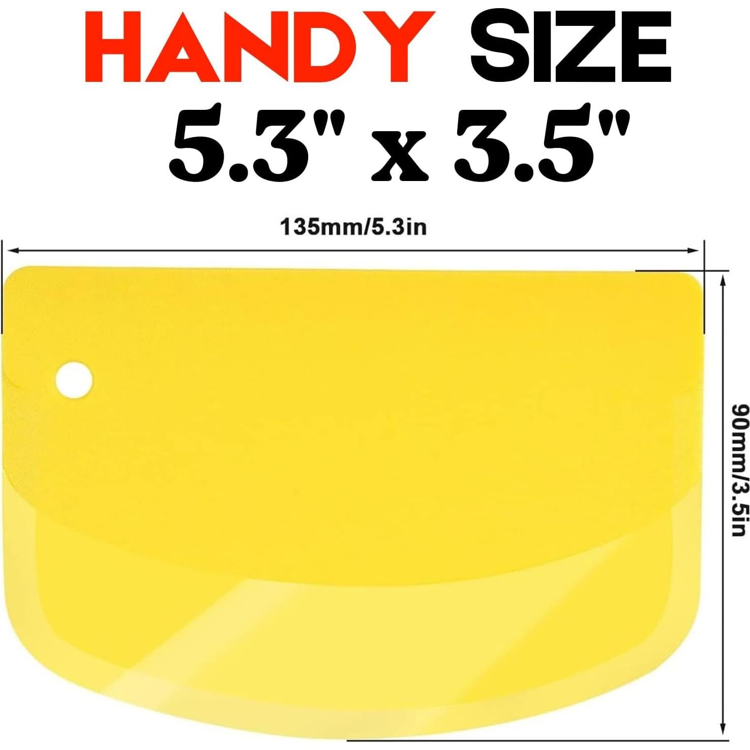 Raspador de Masa SURDOCA 13.5x9cm Plástico Grado Alimenticio