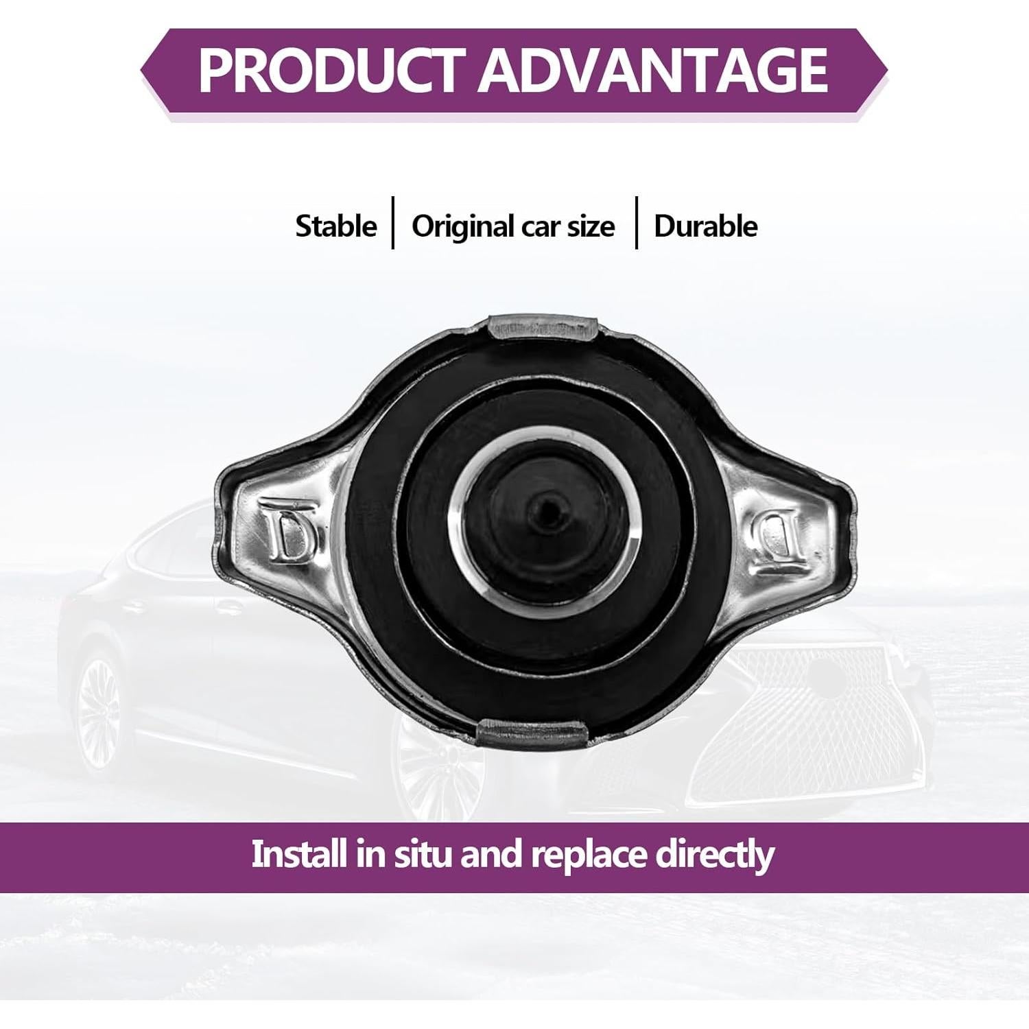 Tapa de Radiador RBOKO para Toyota Lexus Scion 1640131650