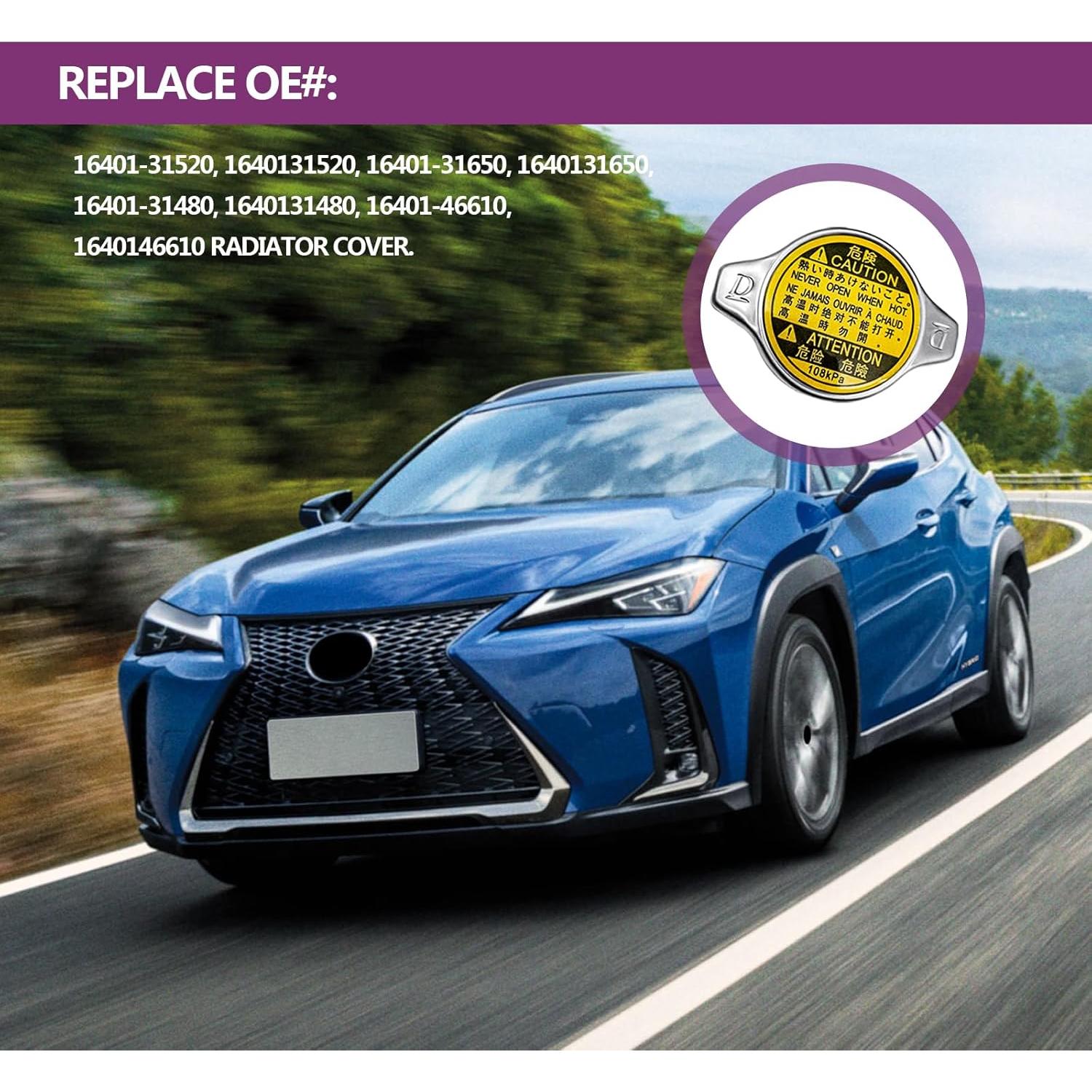 Tapa de Radiador RBOKO para Toyota Lexus Scion 1640131650