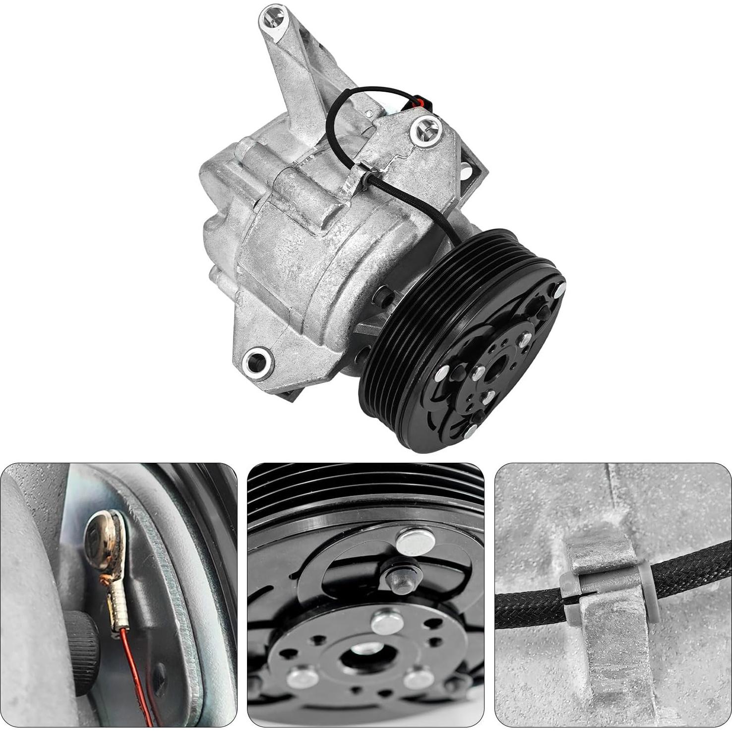 Compresor de aire acondicionado QuenPenge EH466 para Mazda y Toyota