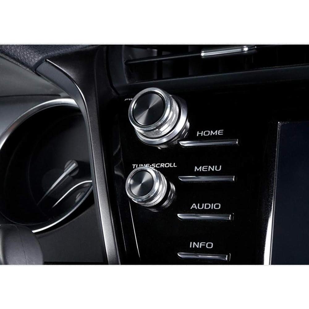 Cubiertas de Botón de Aire Acondicionado Thor-Ind Plata 5pcs