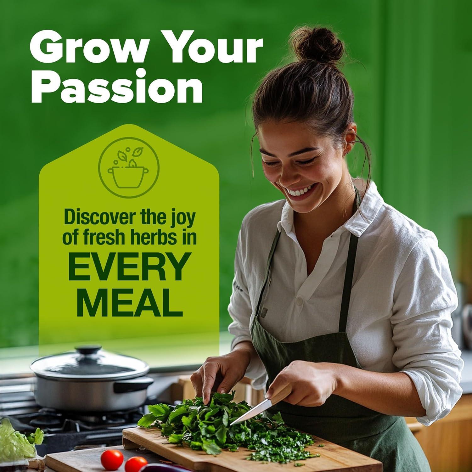 Kit de Jardín de Hierbas - HOME GROWN - 5 Especies