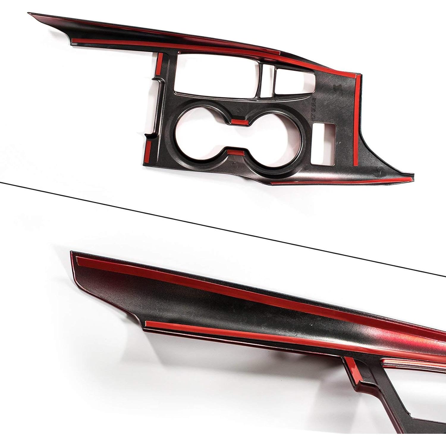 Panel de Cambio Rojo ABS Xotic Tech para Toyota Camry 2018-2024