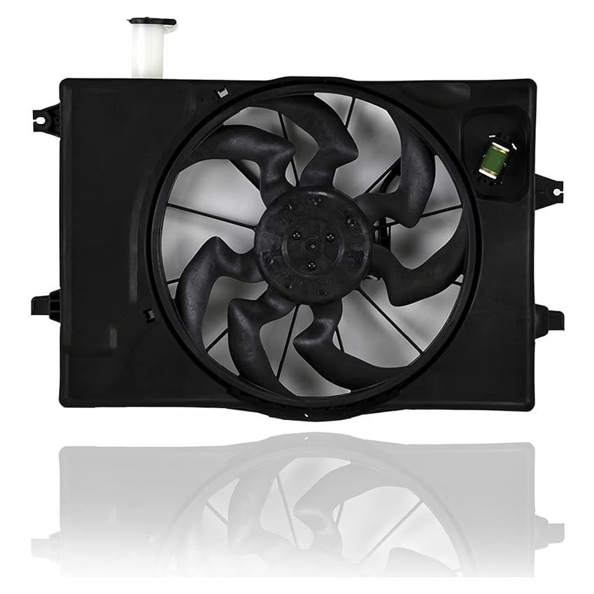 Conjunto Ventilador Radiador y Condensador Doble Cooling Direct - Hyundai Elantra 2.0L