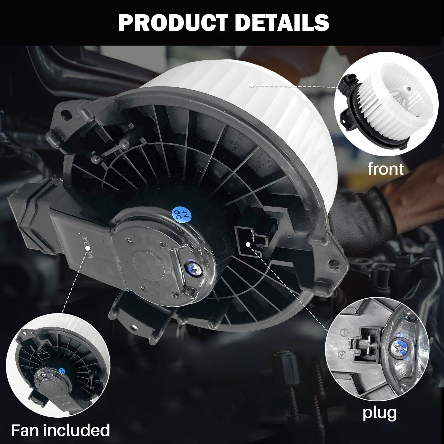 Motor del Soplador Aspligo 700235 para Toyota Yaris y Scion xD