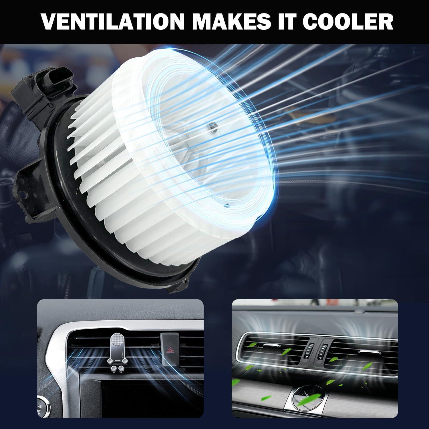 Motor del Soplador Aspligo 700235 para Toyota Yaris y Scion xD