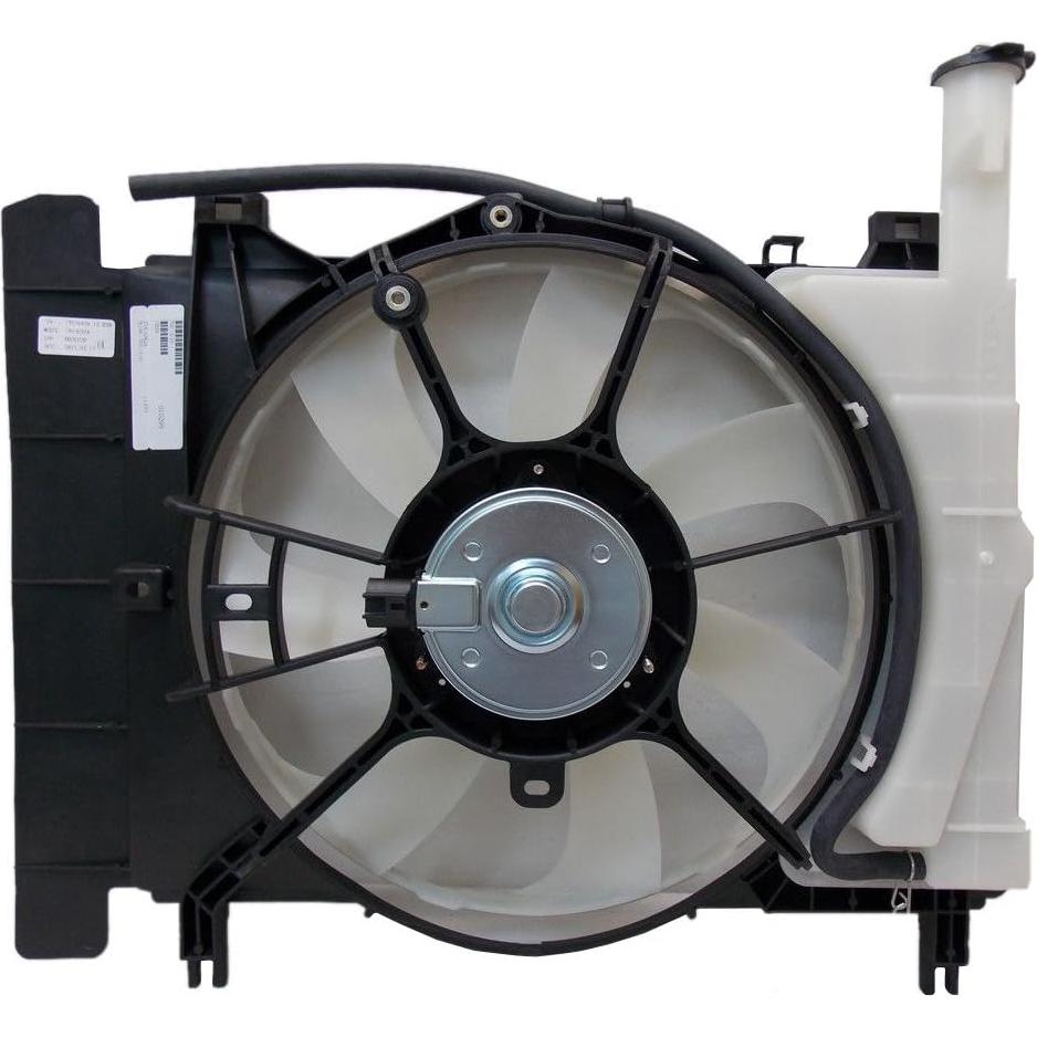 Ventilador Radiador y Condensador Doble Toyota Yaris 1.5L