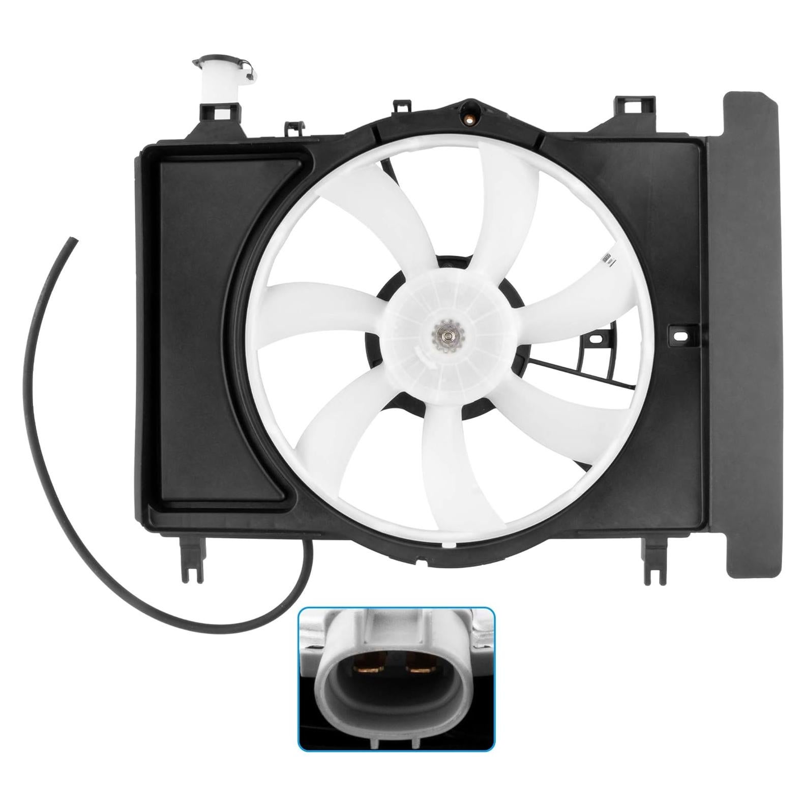 Ventilador de Enfriamiento BOXI para Toyota Yaris 2007-2014