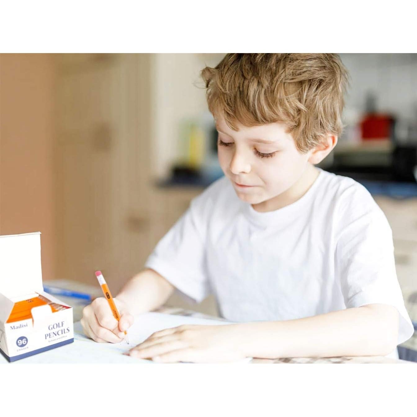 Lápices Mini Madisi #2 HB Pre-afilados 576 Piezas