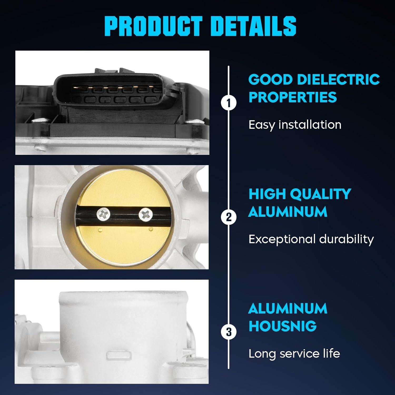 Cuerpo de Aceleración Electrónico Magorfas para Toyota Yaris 1.5L 2006-2019