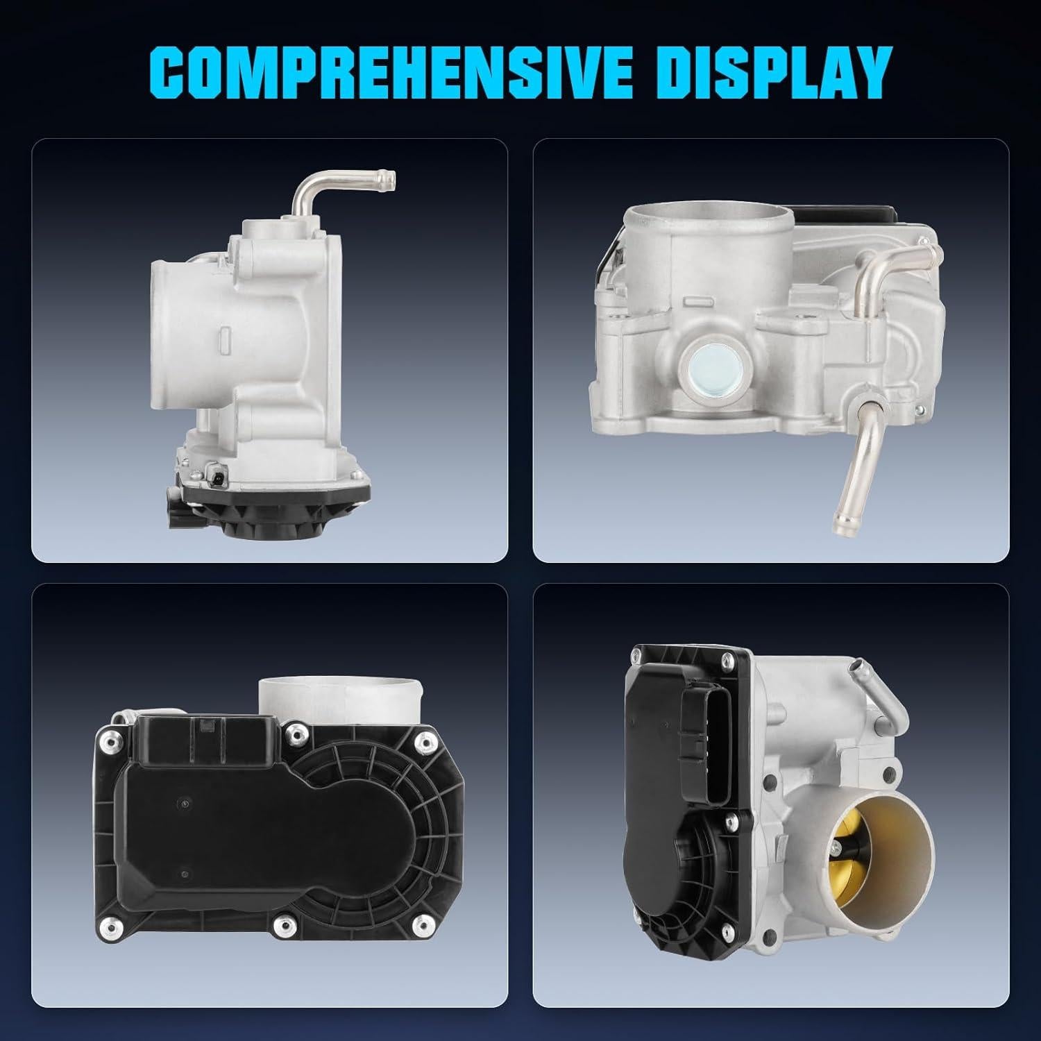 Cuerpo de Aceleración Electrónico Magorfas para Toyota Yaris 1.5L 2006-2019