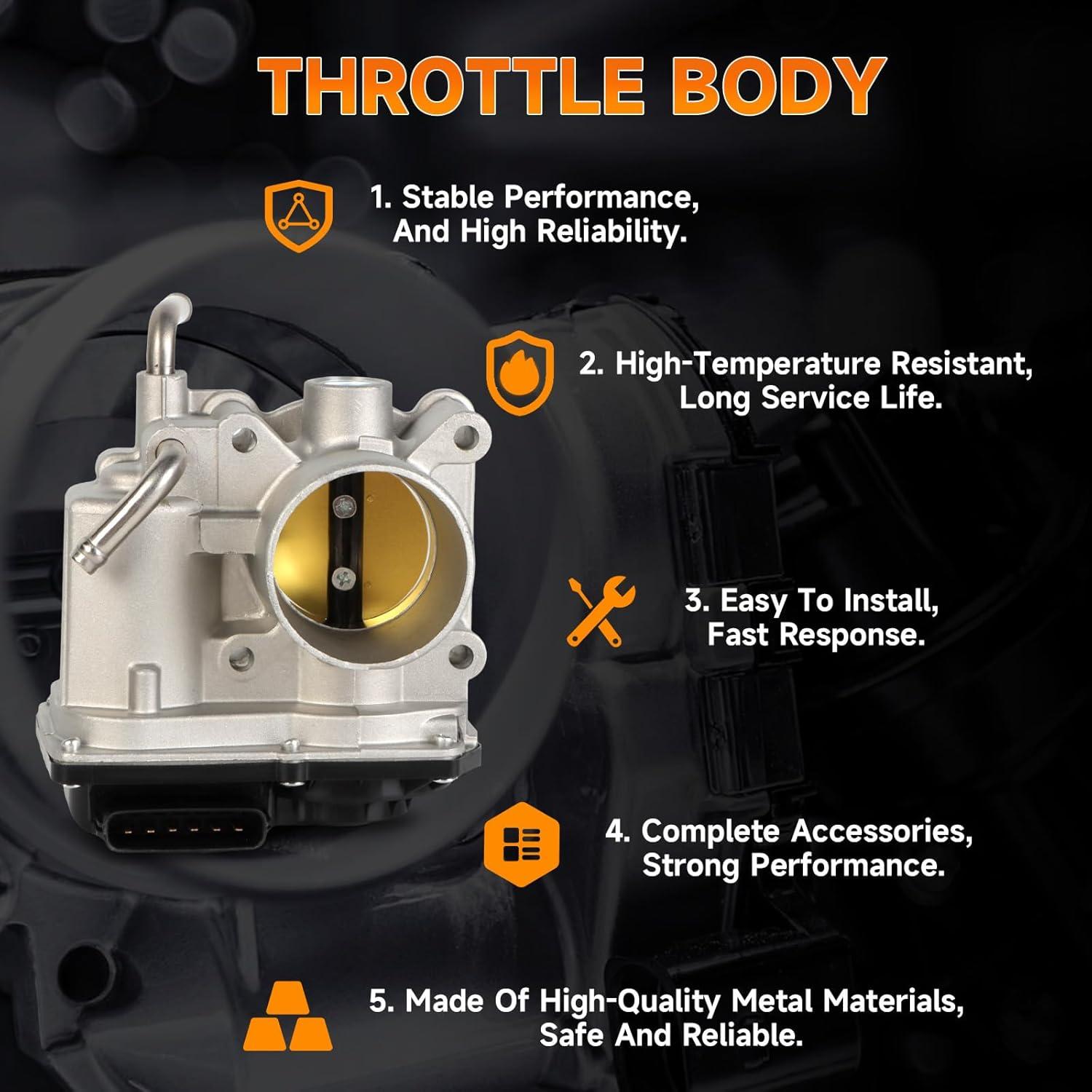 Cuerpo de Aceleración Electrónico INGKAN 22030-21030 Toyota Yaris 1.5L