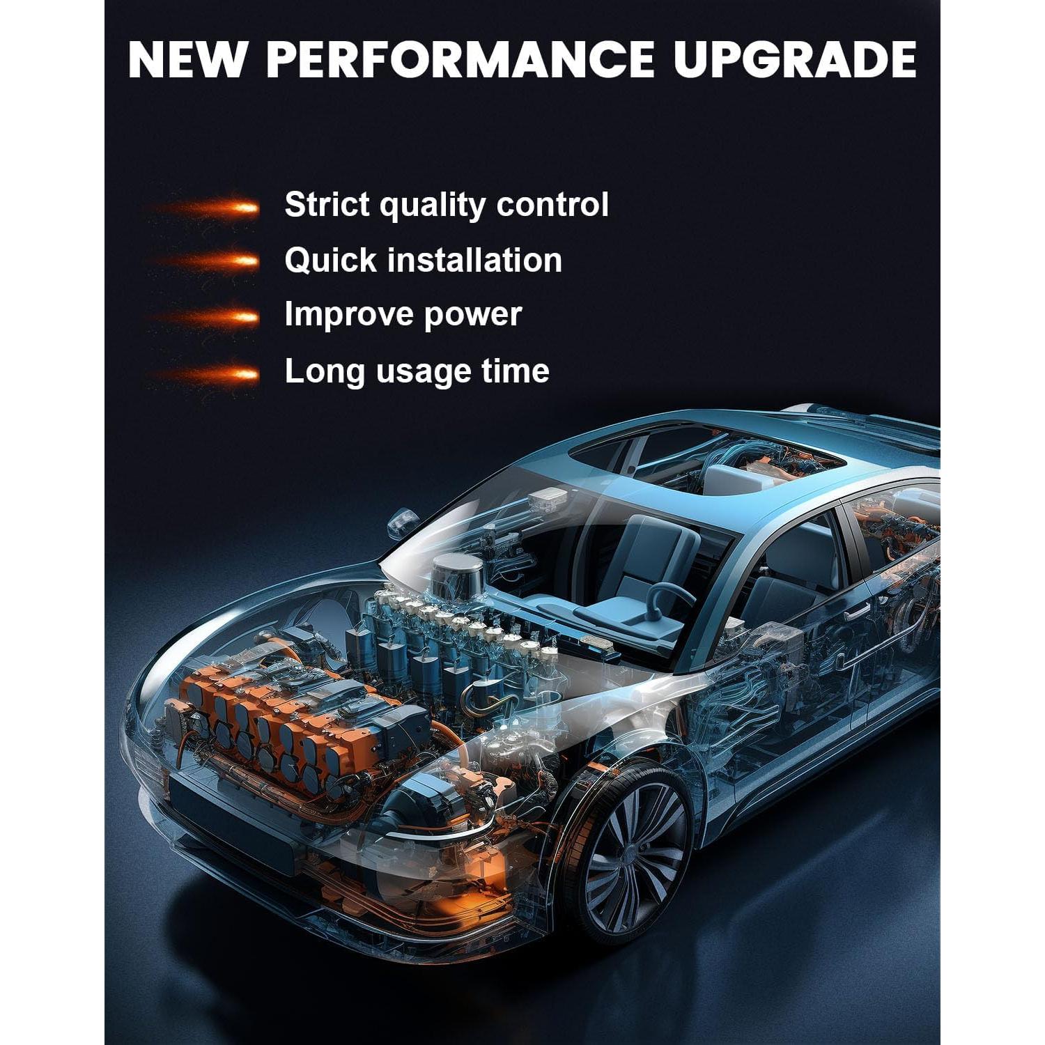 Inyectores de Combustible ECCPP 4 pcs para Toyota Yaris 1.5L