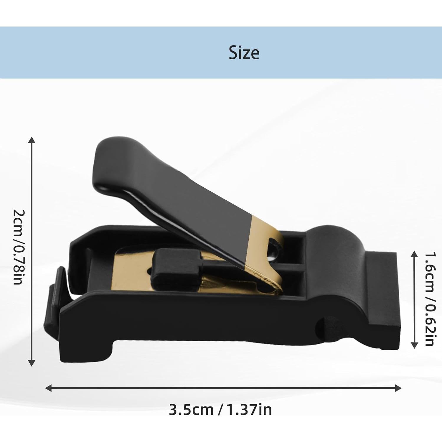Clip de Resorte de Puerta de Combustible Unifizz para Toyota y Lexus