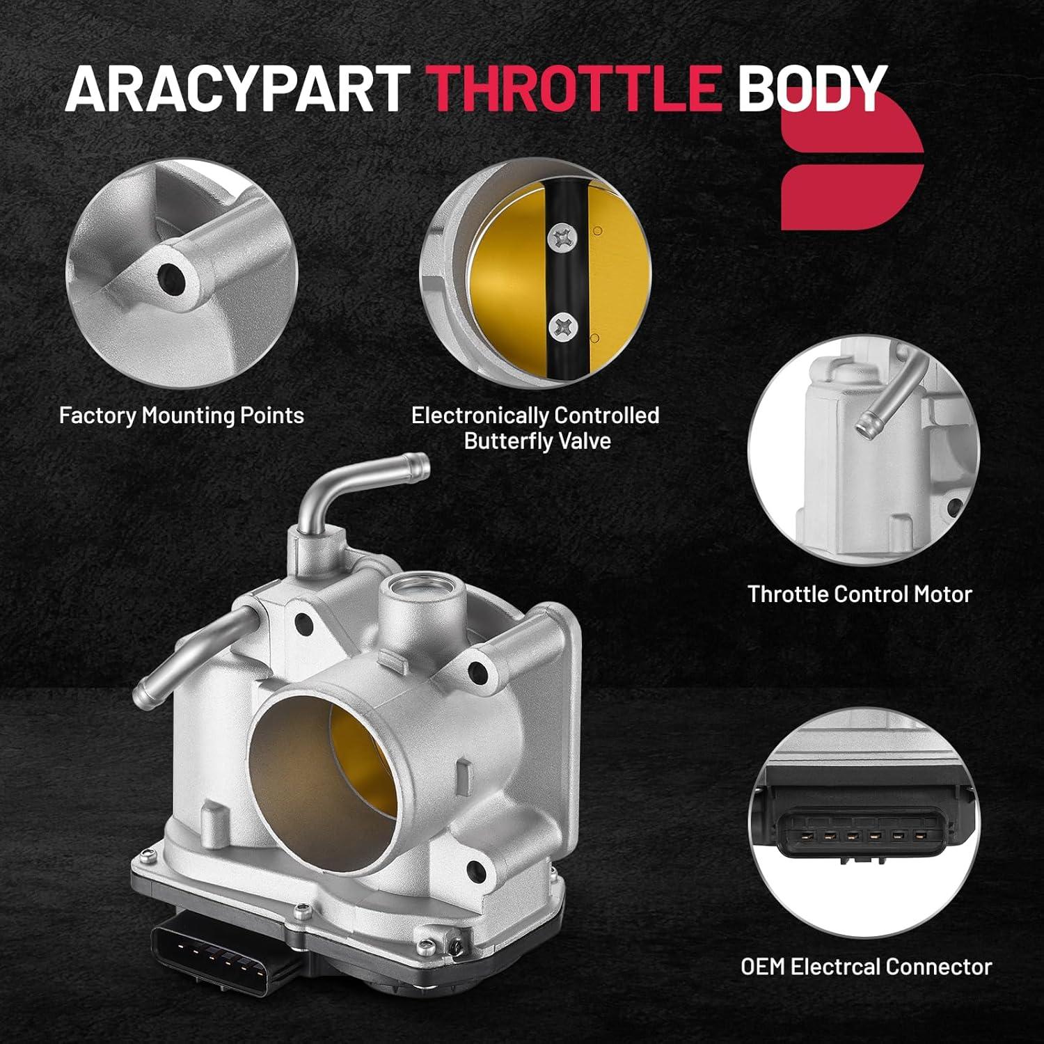 Cuerpo de Aceleración BDFHYK para Toyota Yaris 2006-2019