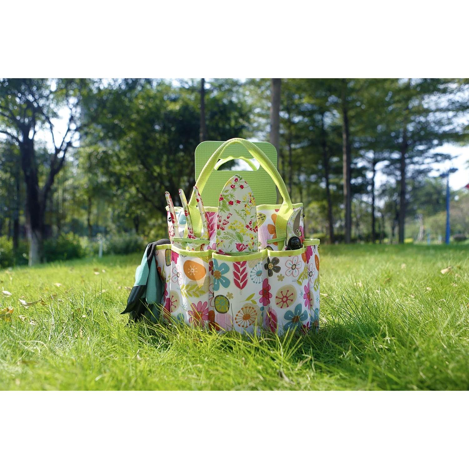 Juego de Herramientas de Jardín NAYE 9 Piezas con Guantes