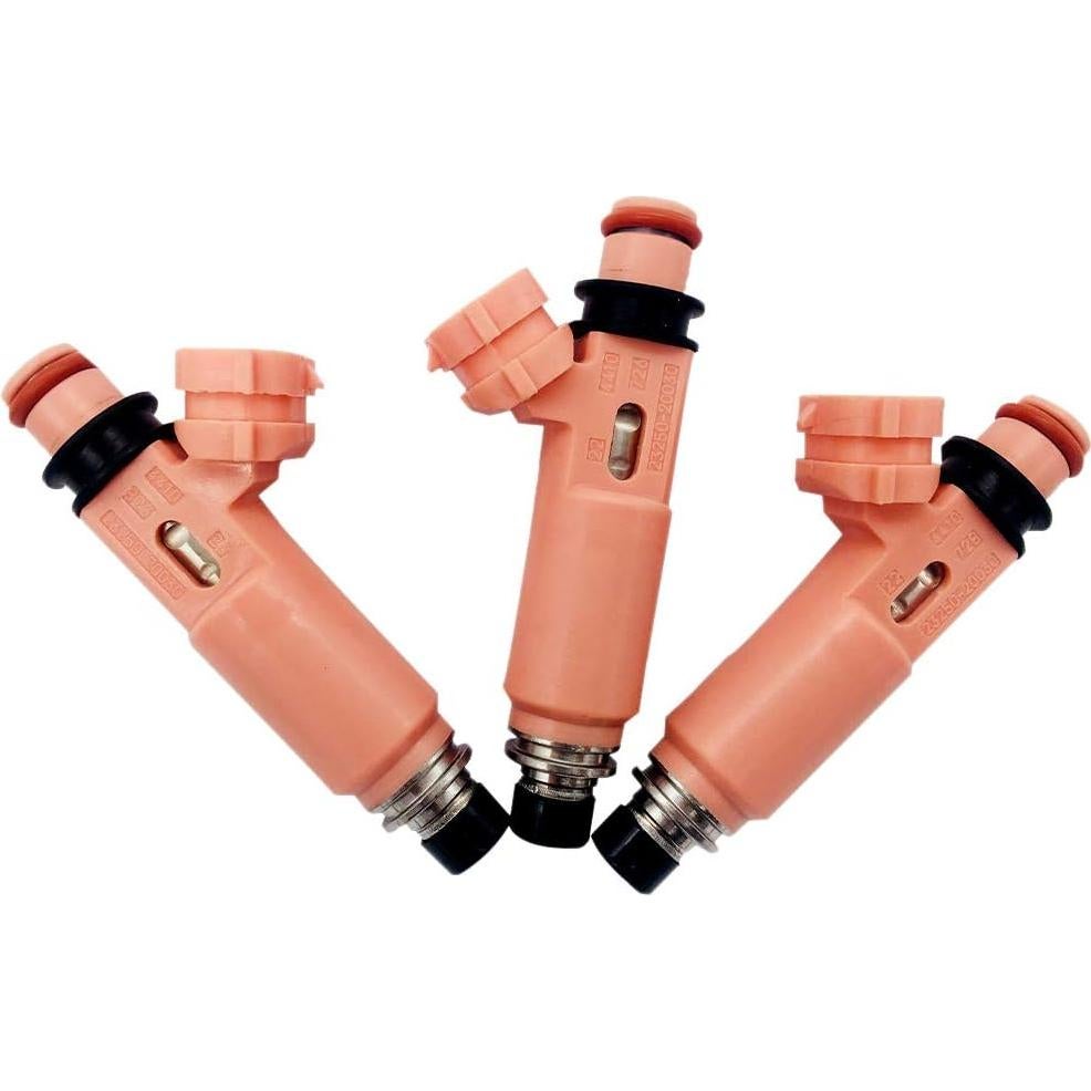 Inyectores de Combustible Amrxuts 6 Pcs 12 Agujeros Toyota/Lexus