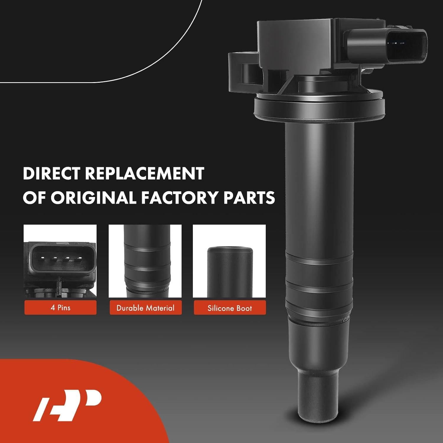 Conjunto A-Premium 4 Bobinas Encendido y Bujías Iridio Toyota