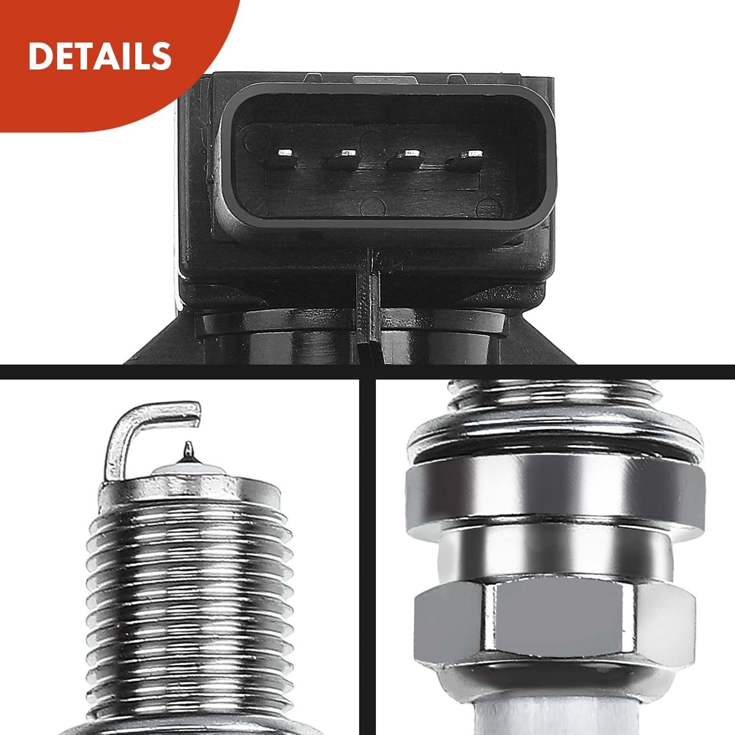 Conjunto A-Premium 4 Bobinas Encendido y Bujías Iridio Toyota