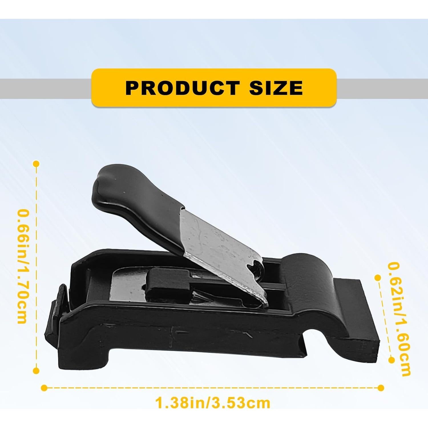 Clip de resorte de puerta de combustible BSAMZO 77360-35040