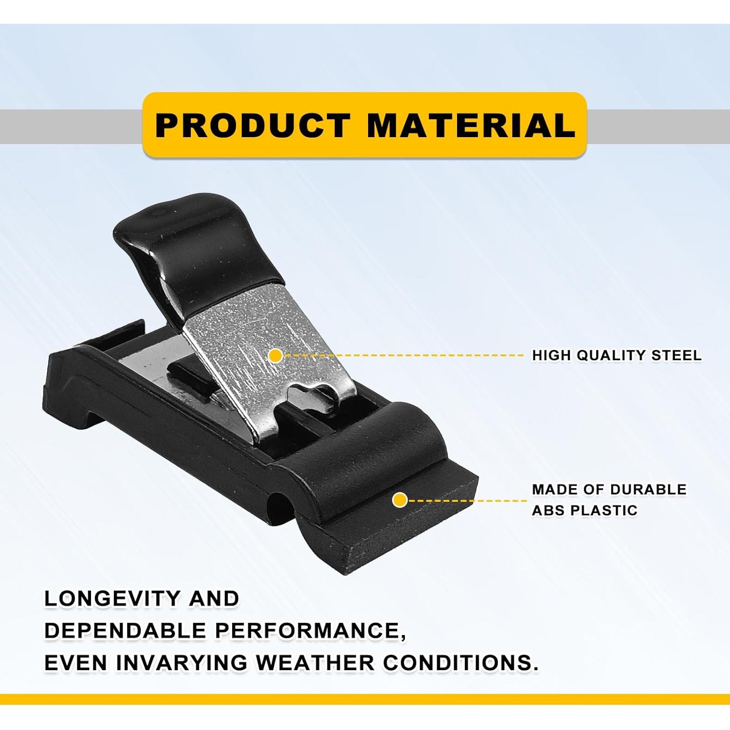 Clip de resorte de puerta de combustible BSAMZO 77360-35040