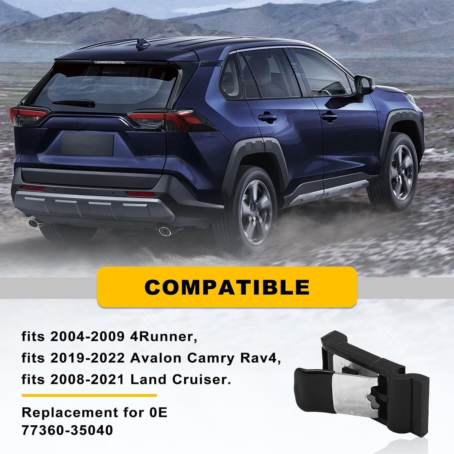 Clip de resorte de puerta de combustible BSAMZO 77360-35040