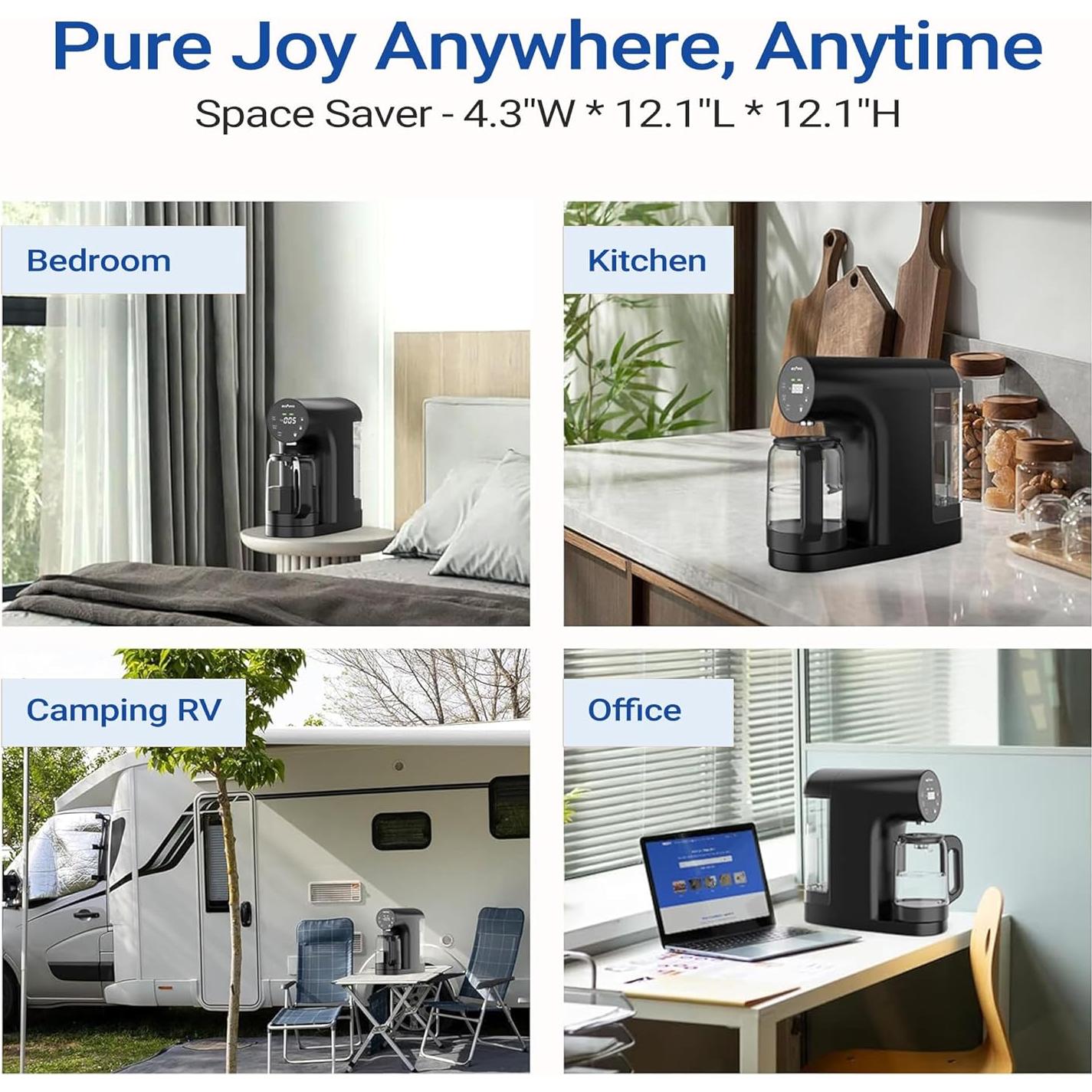 Purificador de Agua Ecoviva WP-RO-200G 5 Etapas Sin Instalación