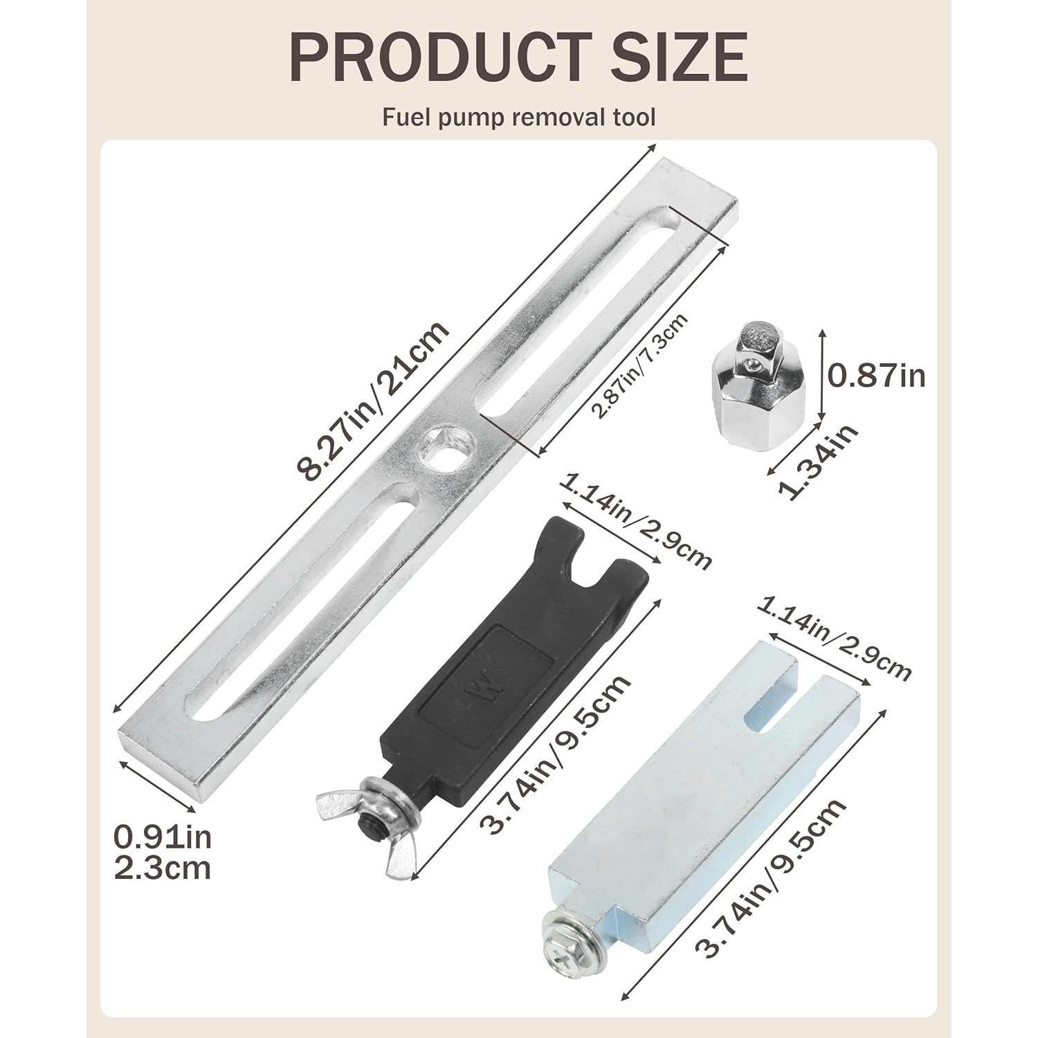 Juego de 3 herramientas extracción bomba combustible bylikeho