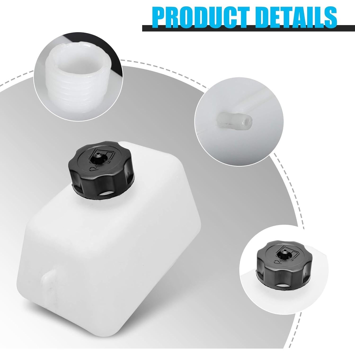 Tanque de Combustible Plástico Getfay para Motocicleta 43cc-49cc