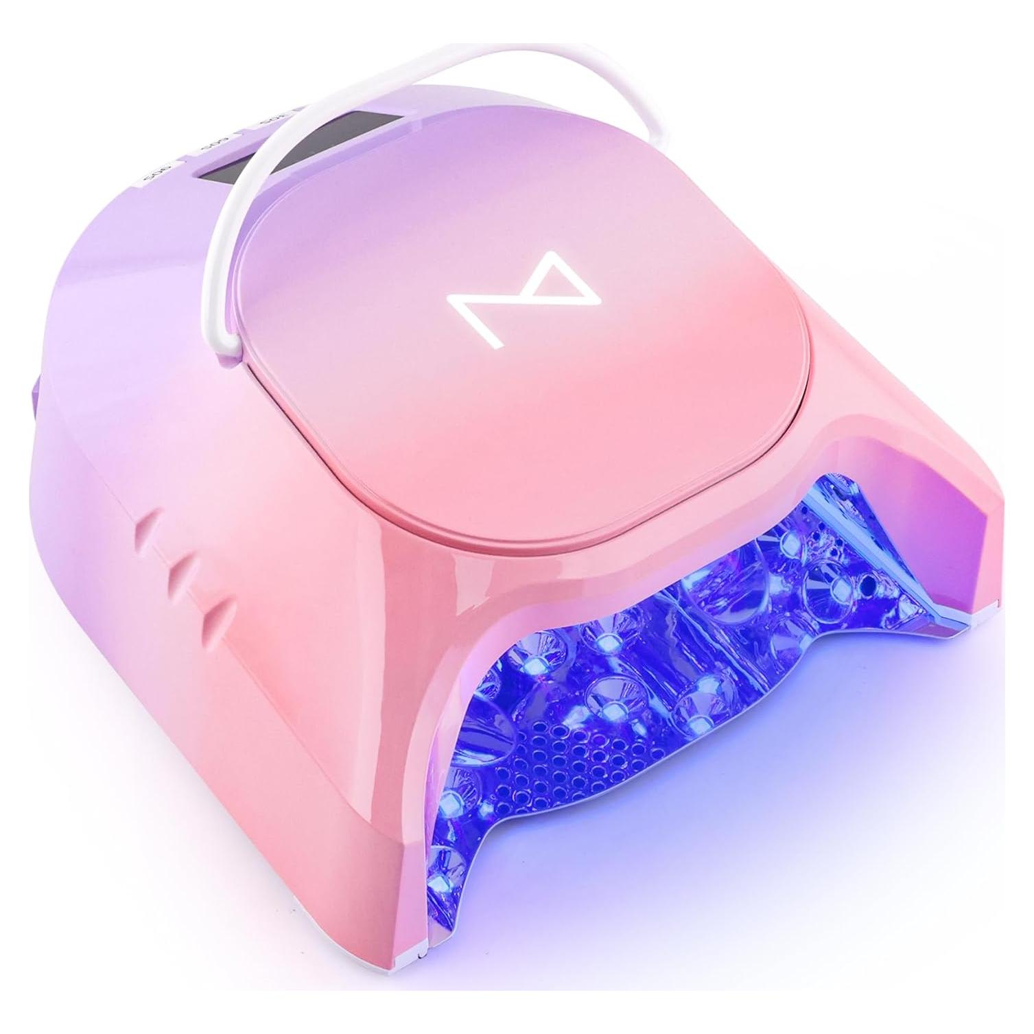 Lámpara de Uñas M GlowPro 86W Inalámbrica UV LED Púrpura