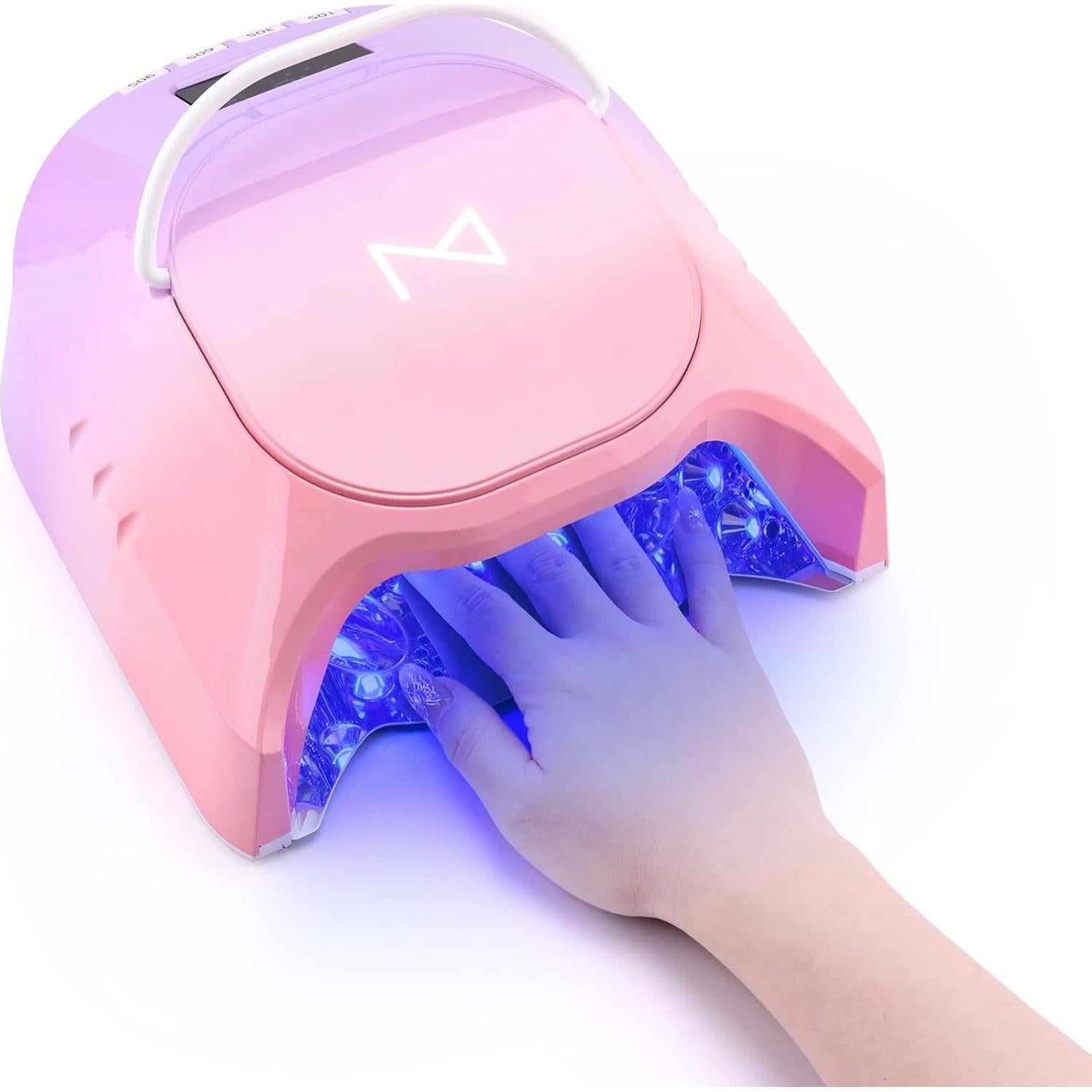 Lámpara de Uñas M GlowPro 86W Inalámbrica UV LED Púrpura