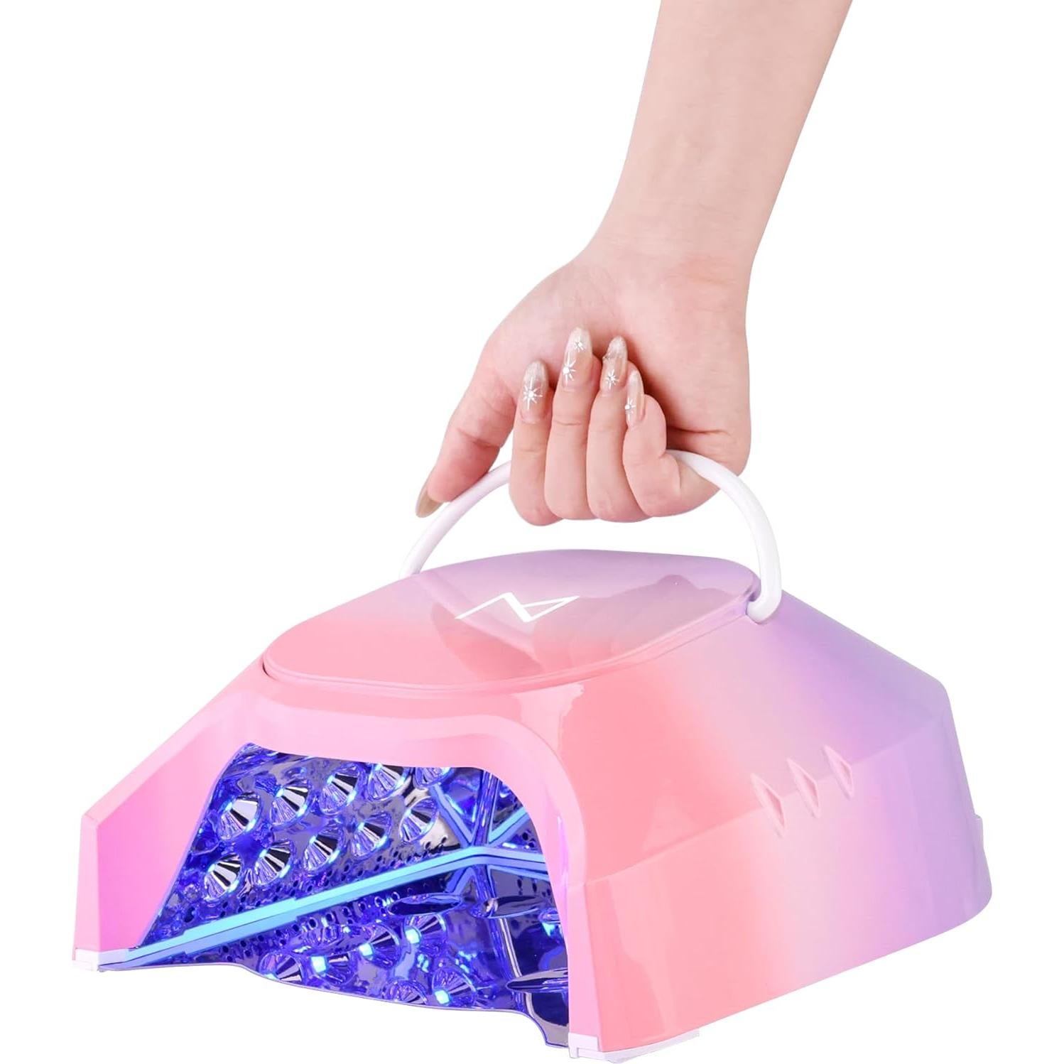 Lámpara de Uñas M GlowPro 86W Inalámbrica UV LED Púrpura