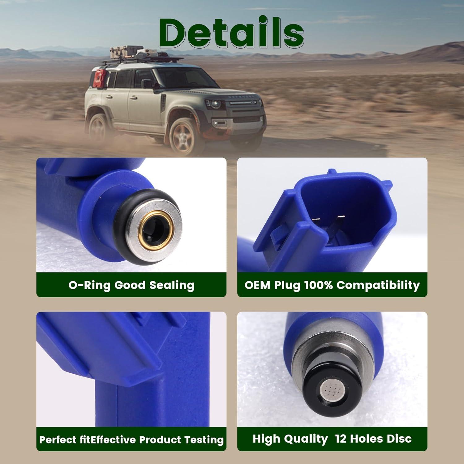 Inyectores de combustible SUXNOS para Toyota Yaris Corolla 1.8L