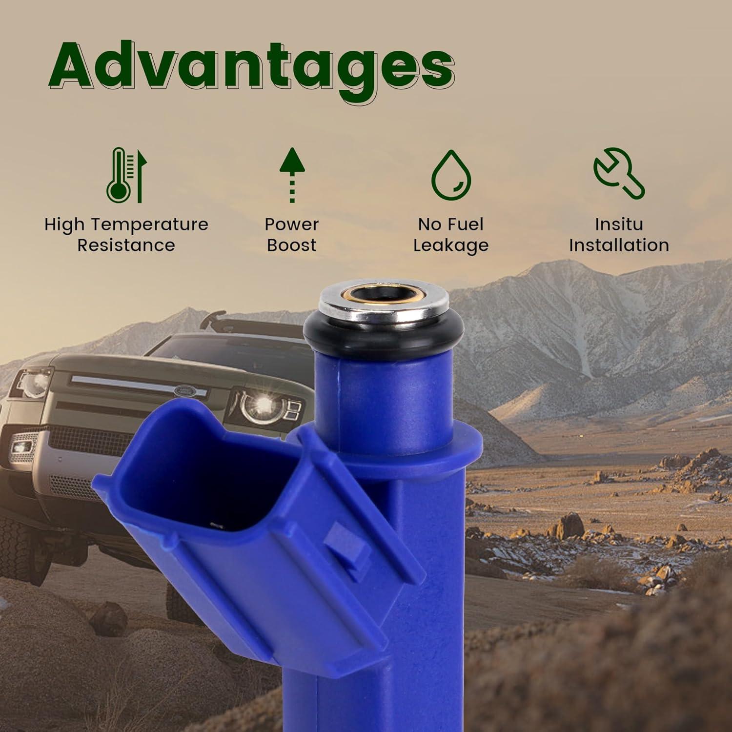 Inyectores de combustible SUXNOS para Toyota Yaris Corolla 1.8L