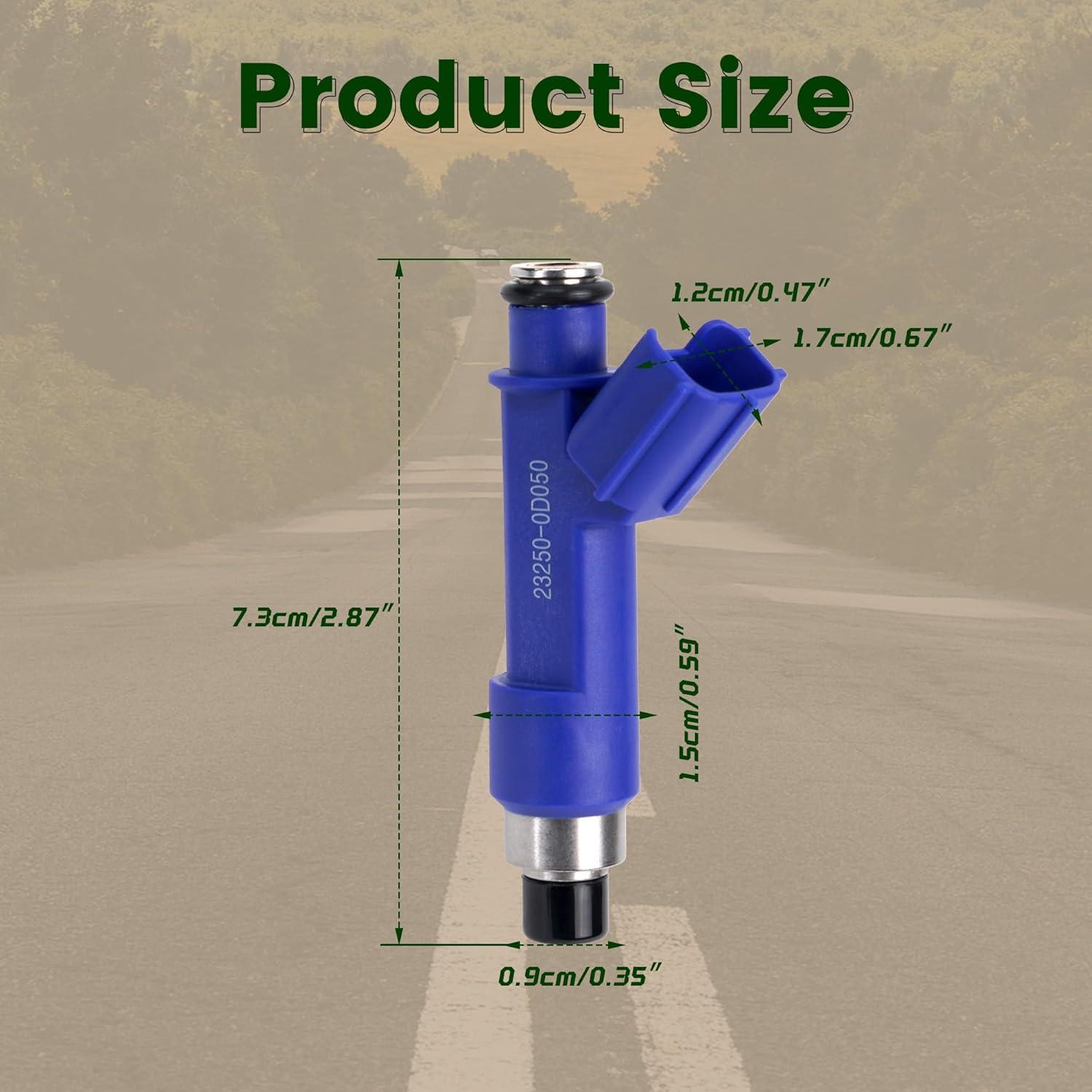 Inyectores de combustible SUXNOS para Toyota Yaris Corolla 1.8L