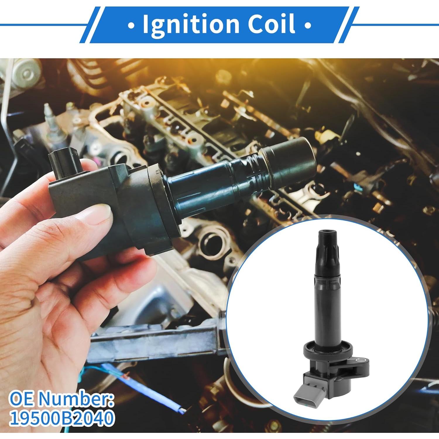 Bobina de Encendido VekAuto para Toyota Yaris 2005-2022 - 4 Pcs