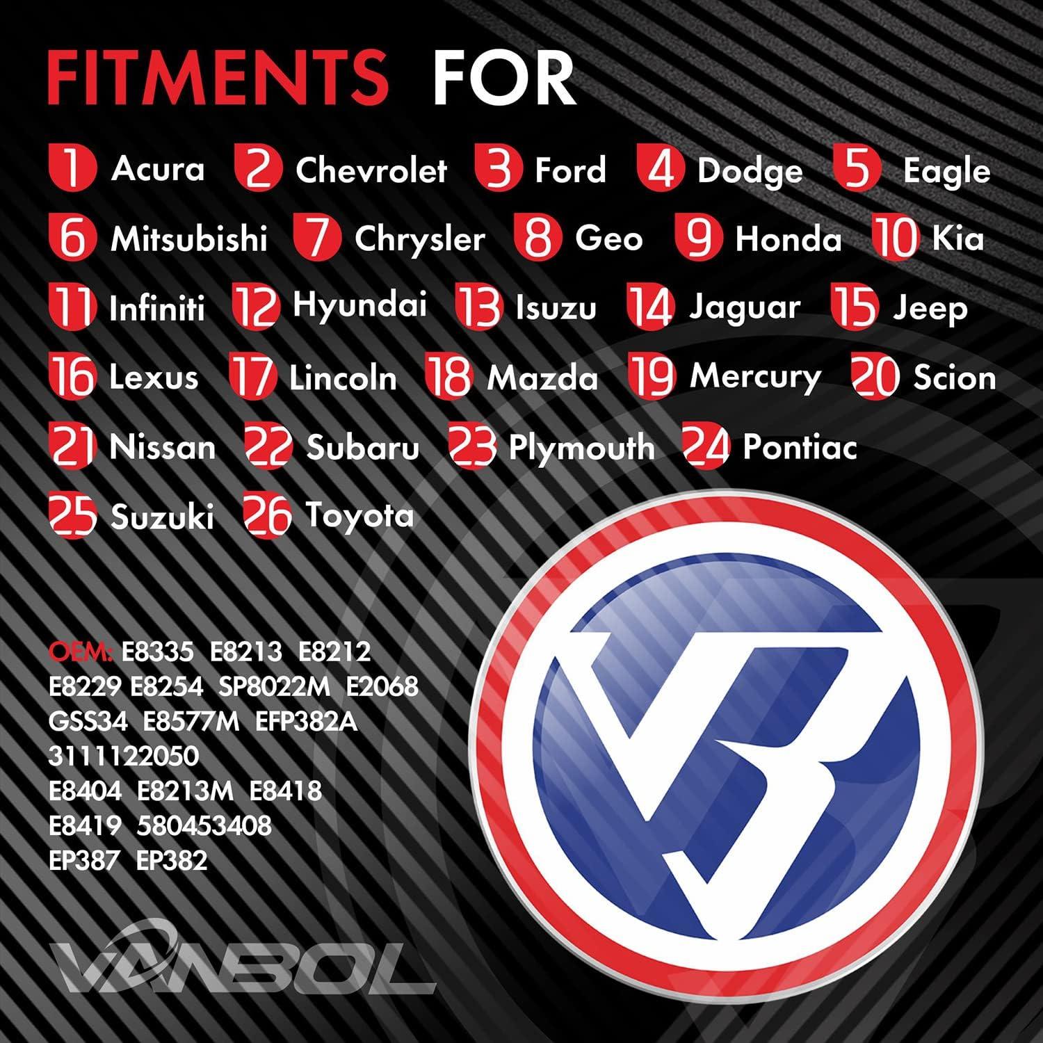 Bomba de combustible eléctrica VANBOL 12V universal 385g