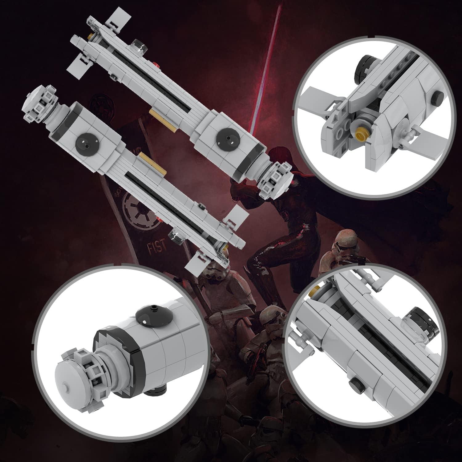 MOOXI Guía de Construcción Espada de Luz Ahsoka 265 Piezas