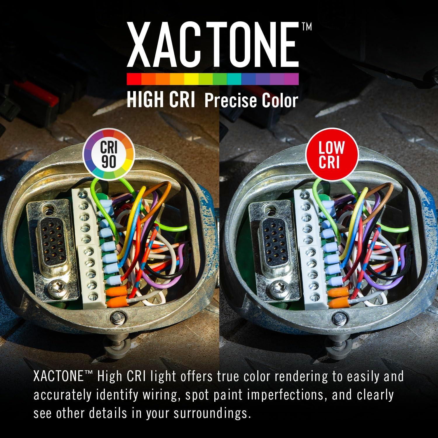 Linterna recargable LED Coast KL30R 500 lúmenes UV