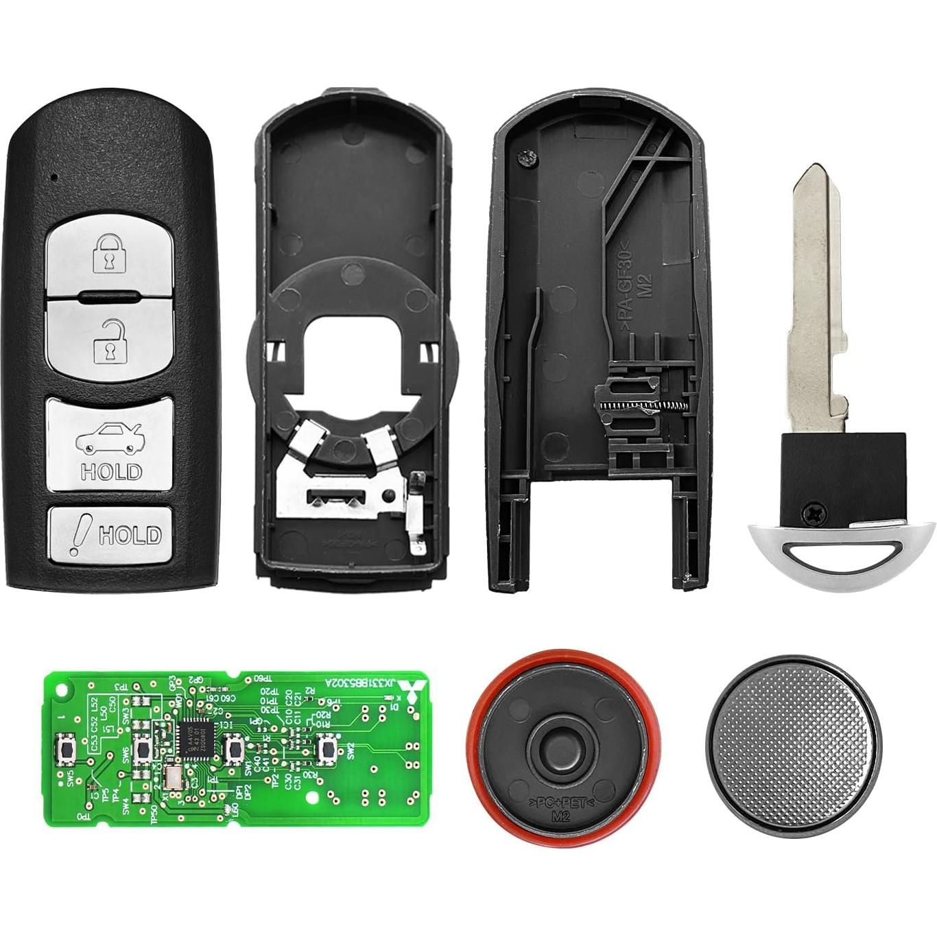 Control Remoto Llave Toyota Yaris 2017-2020 WAZSKE13D01