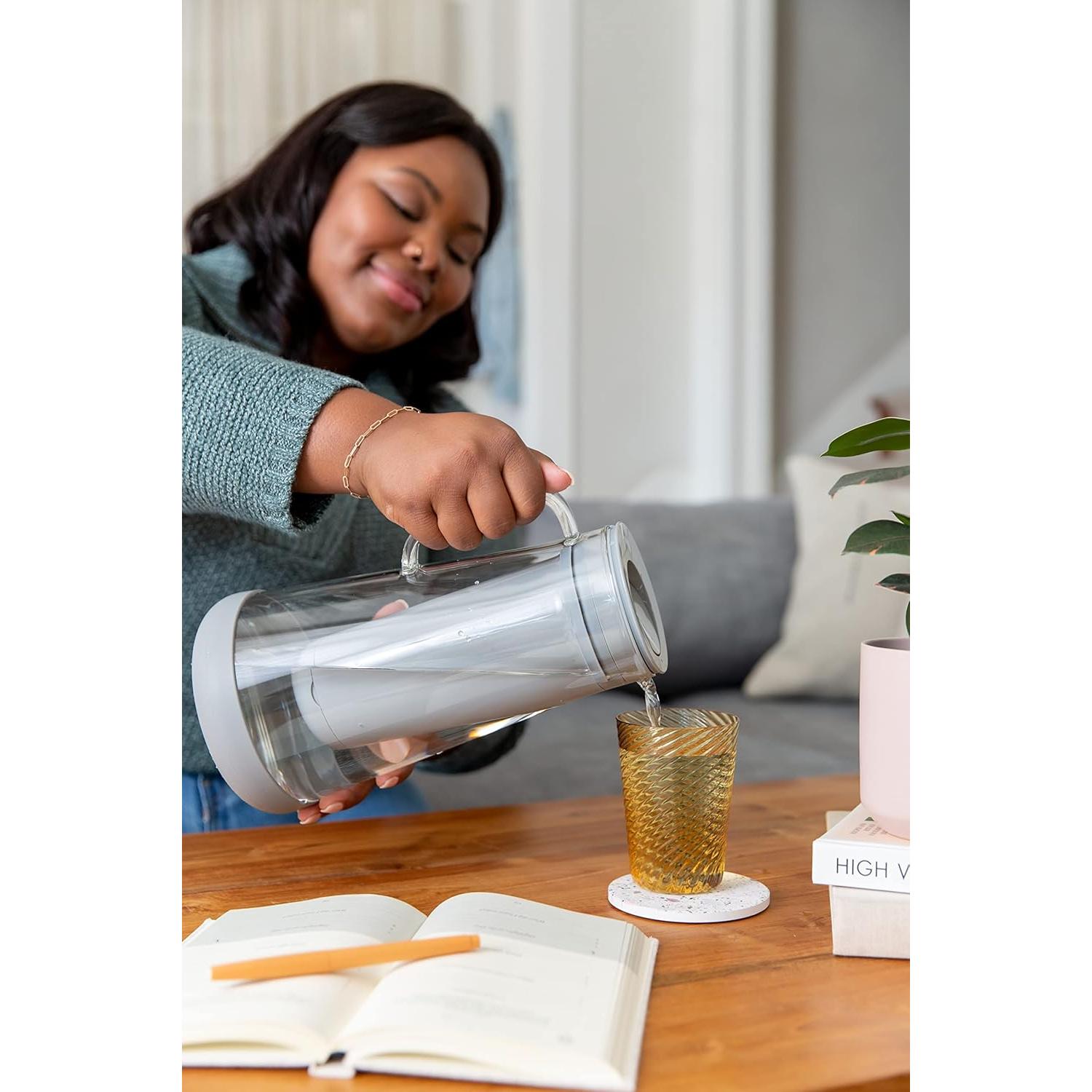 Jarra filtradora LifeStraw Home 10 tazas Pebble libre BPA