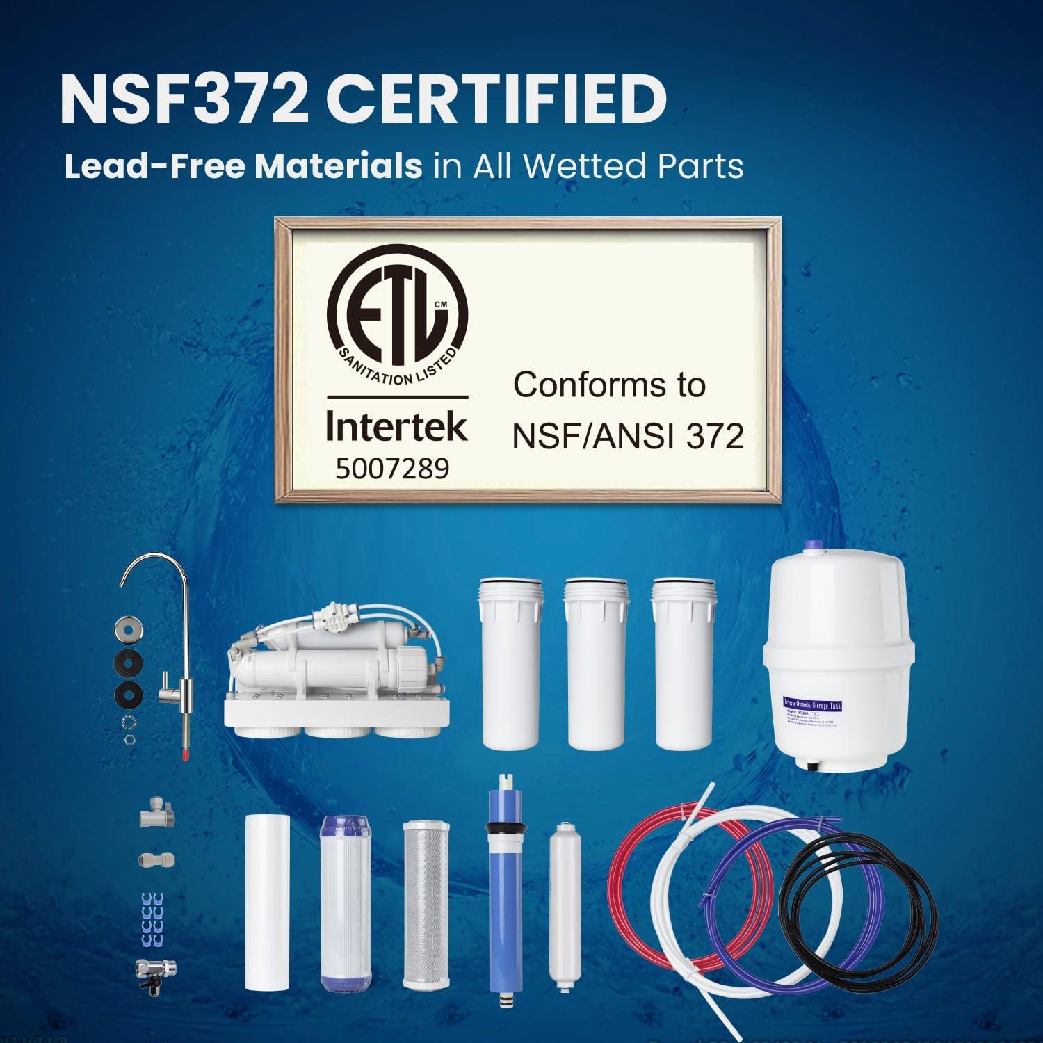 Sistema de Ósmosis Inversa COMFEE' CMP10 5 Etapas 75 GPD