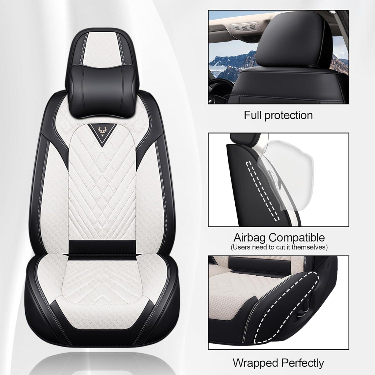 Fundas de Asiento Delantero BOJVAIGA para Toyota Yaris 2007-2020