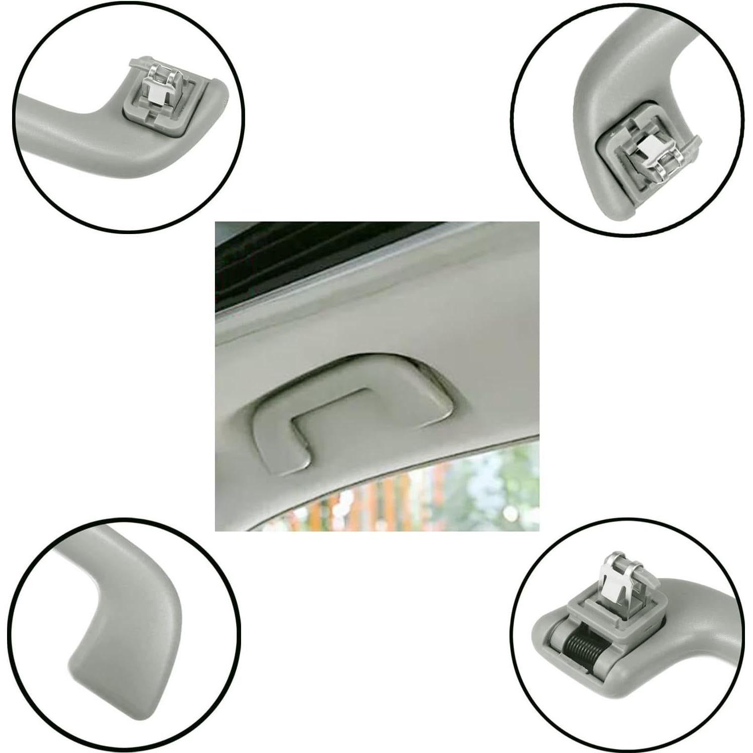 Asa de Tirón Techo Frontal QGQZIQG Beige Gris para Toyota