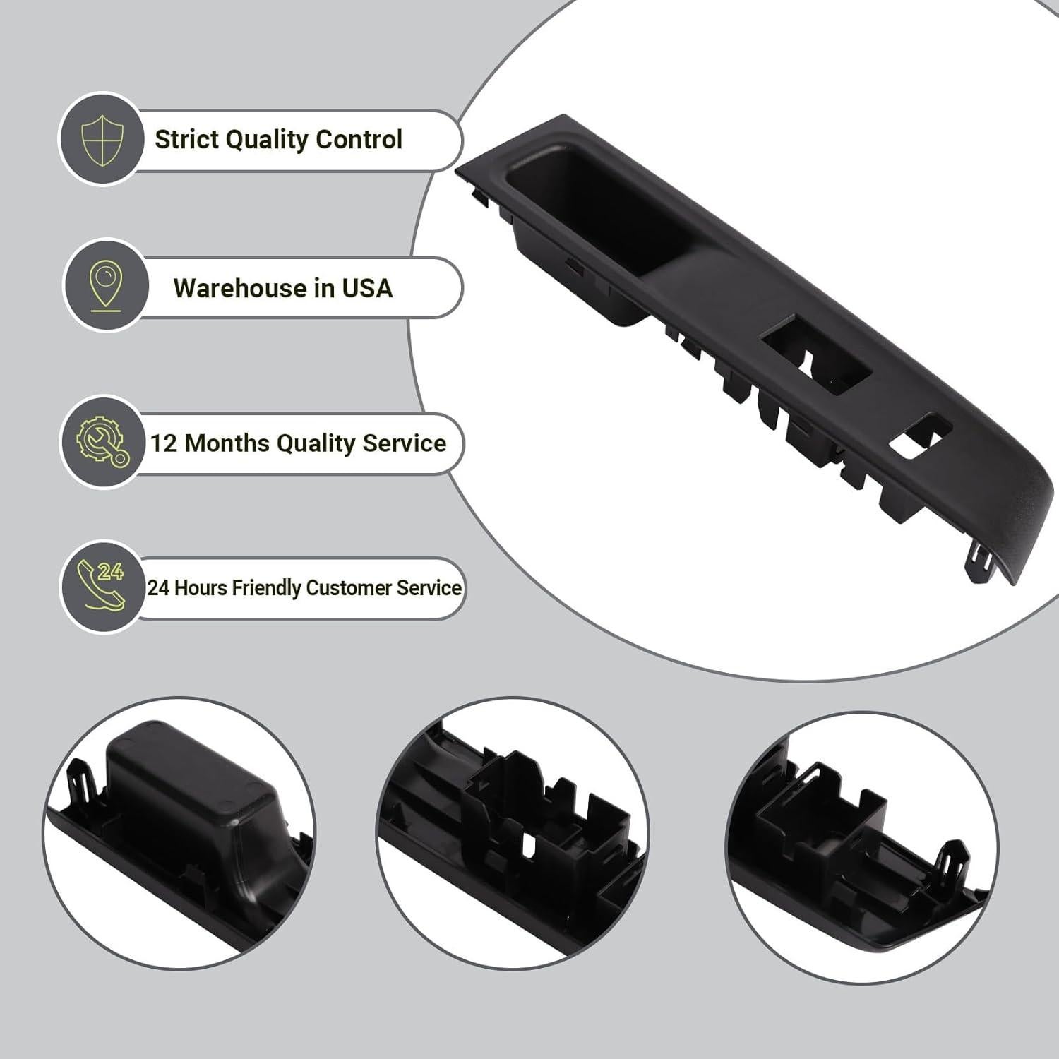 Panel de recubrimiento ventana Toyota Yaris 2012-2014 Mocar7