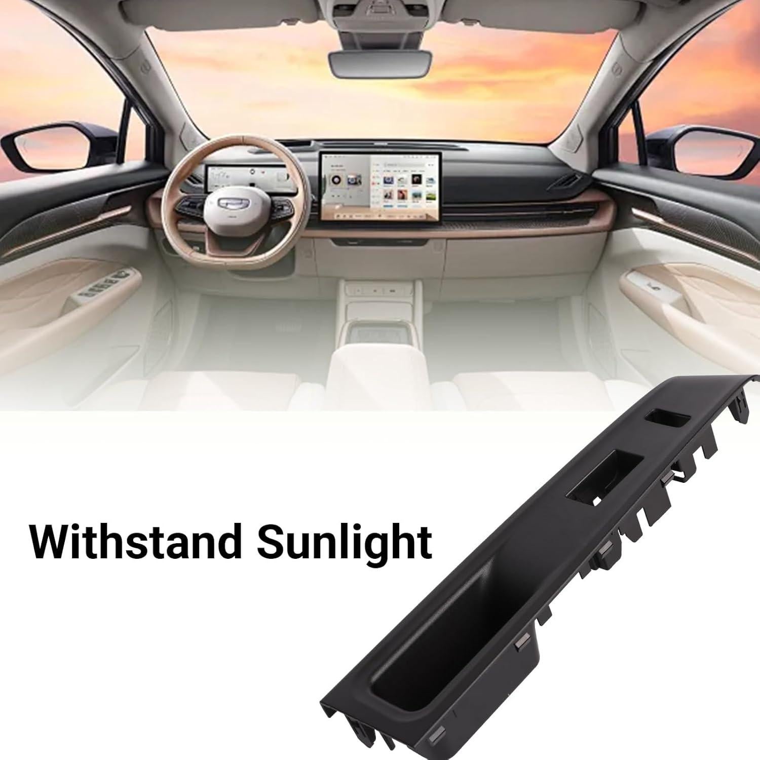 Panel de recubrimiento ventana Toyota Yaris 2012-2014 Mocar7