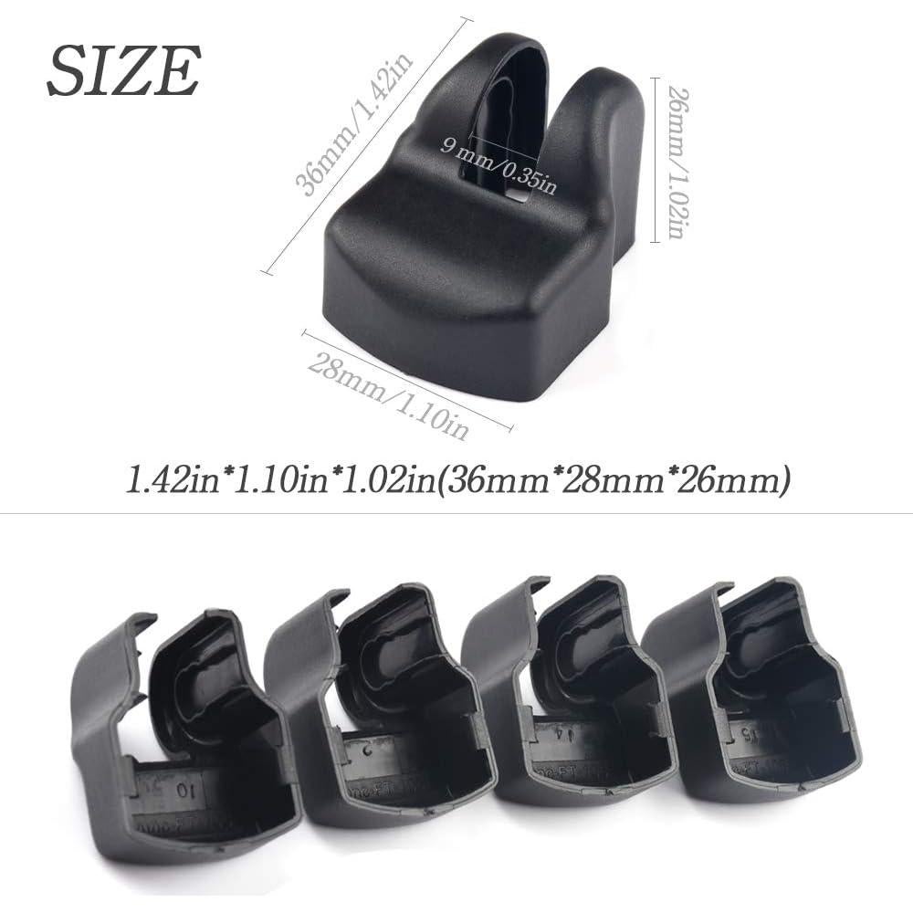 Cubiertas de Tornillos de Verificación de Puerta Toyota 1797 - 4 Pcs