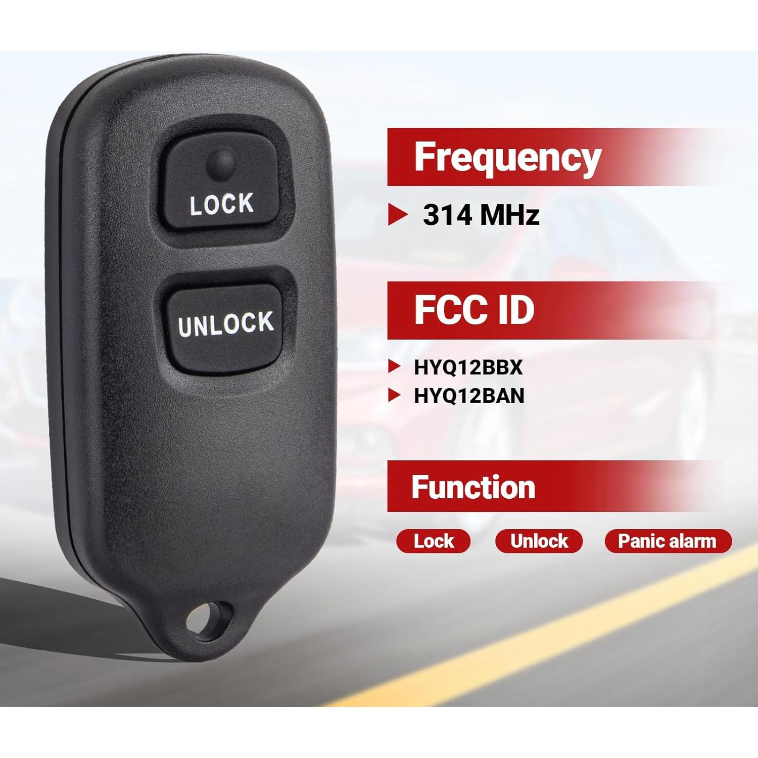 Control Remoto Llave Toyota Scion Jugmew SYJ240425001